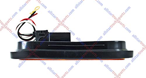 image for All Star Truck Parts Oval Sealed LED Turn Signal and Parking Light Kit