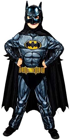 Amscan Official Batman Costume For Kids (Warner Bros) - Sustainable, 100% Recycled Jumpsuit With Cape, Ages 2-12 - View #8