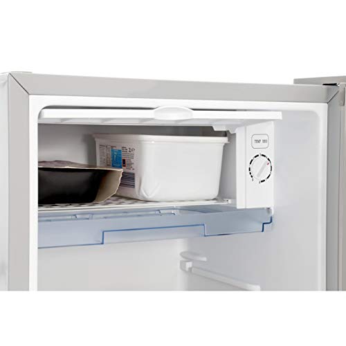 Fridgemaster MUR4892S 48cm Wide Freestanding Under Counter Fridge With Ice Box Silver [Energy