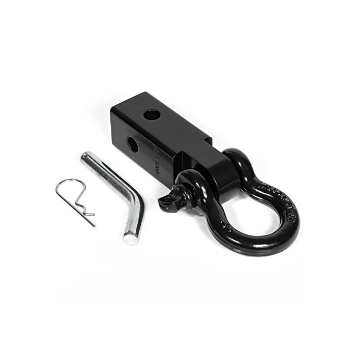 Buy 2Inch Shackle Tow Hitch Receiver Towing Accessory For Trucks