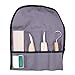 Wood Carving Tools Set for Spoon Carving 3 Knives in Leather Strop and Polishing Compound Hook + Sloyd and Detail Knife