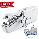 Handheld Sewing Machine, Mini Cordless Handheld Electric Sewing Machine, Quick Handy Stitch for Fabric, Clothing, Kids Cloth Home Travel Use