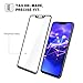 MoKo Screen Protector for Huawei Mate 20 Lite, [Scratch Terminator] [Case Friendly] HD Clear 9H Hardness Tempered Glass Screen Protector Film Bubbles-Free for Huawei Mate 20 Lite - Black