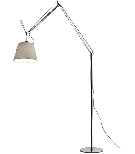 Artemide Tolomeo Reading LED 10W Aluminum Floor Lamp with Base