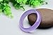 Parma77 Beautiful Queen Violet Jade Bangle Jadetie Bracelet Lavender Size 62mm (Large)