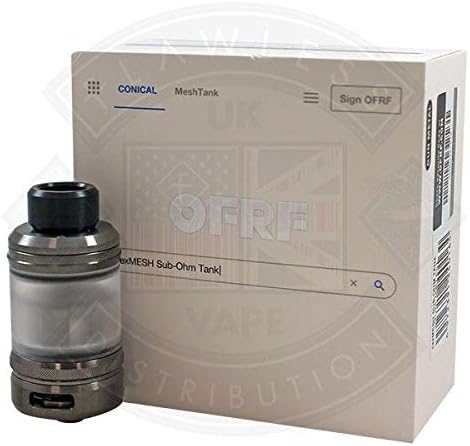 OFRF NexMESH Sub-Ohm Tank Gun Metal | Genuine OFRF | 2ml Tank | No Nicotine 0%