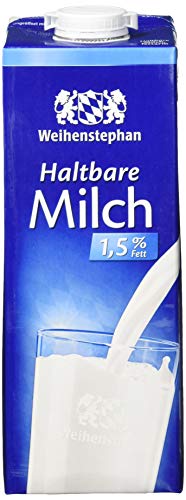 Weihenstephan H-Milch 1,5 Prozent, 12er Pack (12 x 1 l)