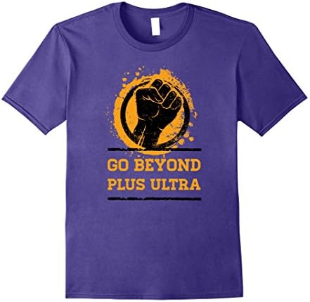 Mens Go Beyond Plus Ultra Graphic Shirt XL Purple