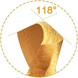 Uolor 10Pcs Mini Twist Drill Bit Set 0.6-2.2mm HSS Titanium Coated Shank 2.35mm view 9