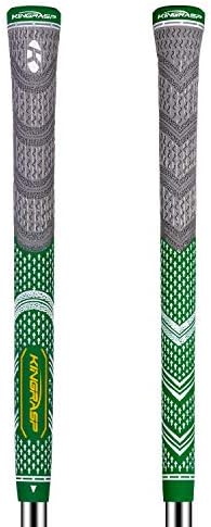 KINGRASP Multi Compound Golf Grips Set of 2 (Free 2 Tapes Included),Anti-Slip,Super Stability,Cord Rubber, Golf Club Grips,Standard/Mid Size, 3 Colors Optional KINGRASP Multi Compound Golf Grips Set of 2 (Free 2 Tapes Included),Anti-Slip,Super Stability,Cord Rubber, Golf Club Grips,Standard/Mid Size, 3 Colors Optional