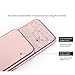 iPhone 7 Plus Thin Hard Cover Case with 2PCS Ring Kickstands, Advaka Ultra Slim Hard PC Bumper Case Cover with Ring Holder Kickstand for Apple iPhone 7 Plus (Rose Gold)