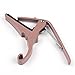 Mini Size Professional Ukulele Capo, 4 String Guitar Capo, PINK