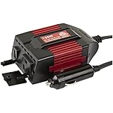 Cartman 110V AC outlets and USB 2.1A 150w power inverter, car DC 12V to 110V AC inverter, laptop charger notebook USB adapter