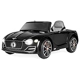 Best Choice Products 12V Kids Bentley EXP 12 Ride On Car w/ Remote Control, Foot Pedal, 2 Speeds, Headlights, AUX- Black