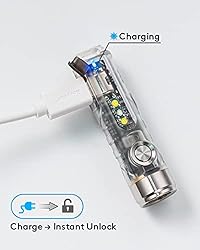 RovyVon G4 Aurora A8 USB-C LED Keychain