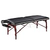 Master Massage 31″ Montclair Professional Portable Massage Table Package with MEMORY FOAM Layer -Black