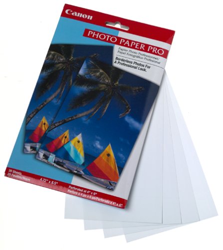 Canon Photo Paper Pro, Specialty Perforated (4x6, 20 Sheets)