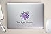 3 inch Sea Turtle Sticker for Laptops CupsTumblers Cars and Trucks Any Smooth Surface (Cyan Dream)