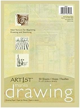 Pacon Corporation Cream Manila Drawing Paper 9 X 12 (3 Pk-150 Pages))