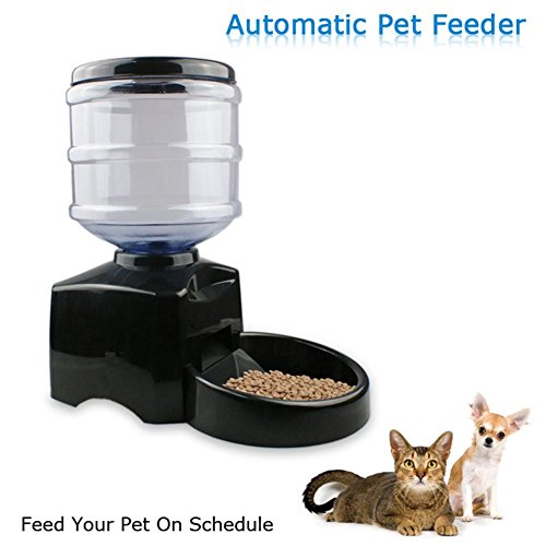 Delicate Automatic Pet Feeder Programmable Timer Food Station