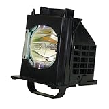 Aurabeam 915B403001 Professional Mitsubishi TV Lamp Replacement for WD-65C8 Genuine Original Philips Bulb with Housing