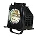AuraBeam Professional Replacement Projector Lamp with Housing for Mitsubishi 915B403001 TV Lamp (Powered by Philips).