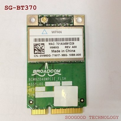 Dell Wireless 370 Bluetooth Card Module latitude E6400 E4300 E6500