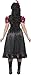 Smiffys Women's Wild West Saloon Girl Costume, Dress and Feather Hairclip, Western, Serious Fun, Plus Size 18-20, 26529