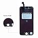 Qi-Eu LCD Display for iPhone 6 inch Touch Screen Digitizer Replacement Full Assembly - Black, Repair Tools Kit and Instructions are Included