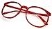 FancyG Retro Vintage Inspired Classic Nerd Round Clear Lens Glasses Eyewear - Red