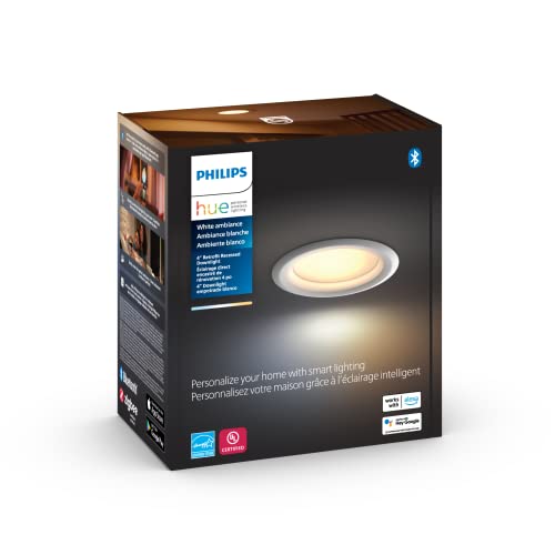 Philips Hue White Ambiance Smart Retrofit Recessed Downlight 4