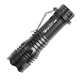 OxyLED OxyWild MD22 Mini Zoomable Rechargeable CREE LED Flashlight Torch, 14500 Li-ion Battery Included
