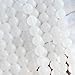 JARTC Natural White Jade Gemstone Loose Beads Round 10mm Energy Stone Healing Power for Jewelry Making
