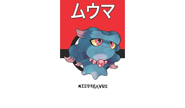 Misdreavus ムウマ Muuma Feuforeve Traunfugil Pokemon Notebook Blank Lined Journal Legends Lickitung Amazon Com Books