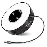 Bluetooth 5.0 Transmitter and Receiver, 2-in-1 Mini Bluetooth Audio Transmitter Adapter for TV, Wireless 3.5mm Aux Bluetooth Receiver for Home Audio/Car Stereo System (aptX)