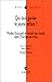 qui doit garder le jeune enfant ? mode d'accueil et travail des mères dans l'eur (DROIT ET SOCIÉTÉ) by 