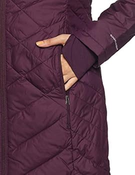 Columbia Heavenly Long Hdd Jacket Kadin Mont Wl0011 522 Mor Xs Amazon Com Tr