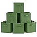 EZOWare Set of 6 Foldable Fabric Basket Bins, 10.5