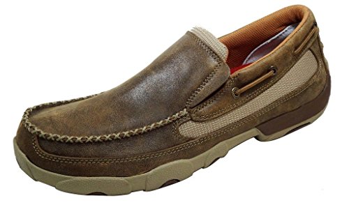 Twisted X Mens Slip-On Driving Mocs