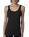 Next Level womens Next Level The Jersey Tank(3533)-BLACK-S