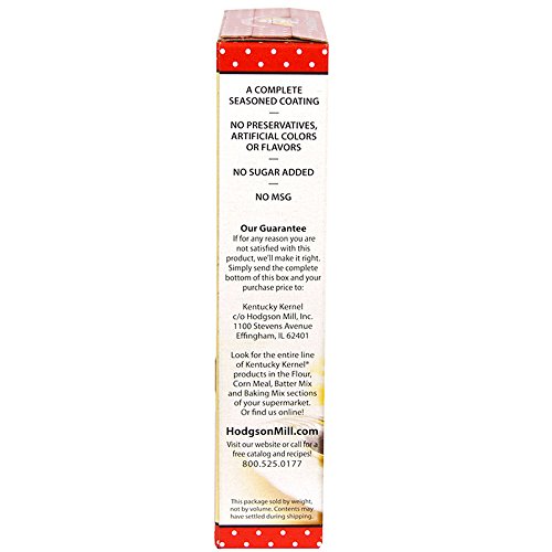 Kentucky Kernel Seasoned Flour 10-Ounce Boxes (Pack of 12), Perfect Coating for Chicken, Chops, Beef, Seafood and Gravies
