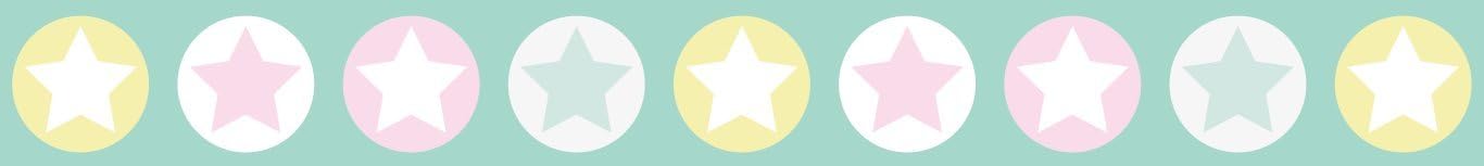 Decoration Murale Chambre Bebe Autocollante Et Non Toxique Fabriqu Frise Chambre Enfant Garcon Ou Fille De 450 X 11 5 Cm Lovely Label Frise Murale Adhesive Enfant A Motifs Etoiles Gris Bleu Stickers Muraux