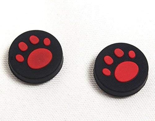 Silicone Thumb Stick Grips Caps Analog Thumbstick Cover Joystick Cap for PS Vita PSV 2000 PSV 1000 (Red)