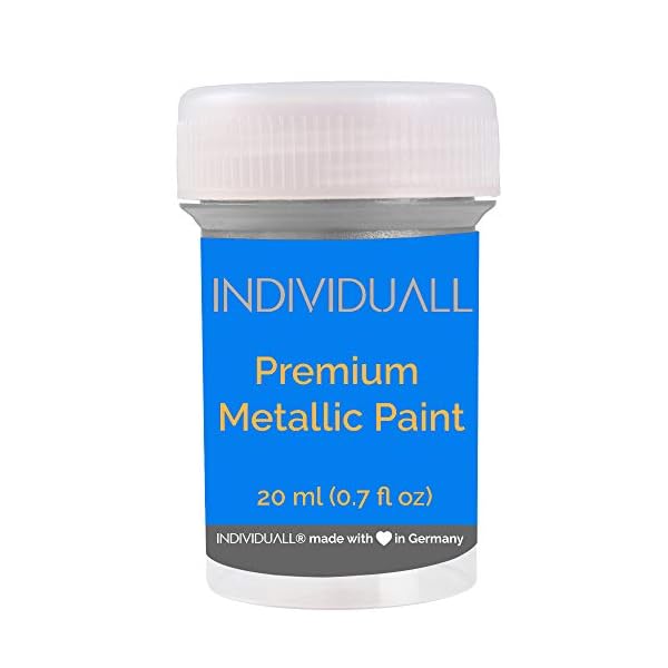 individuall Premium Metallic Farben | Acrylfarben Set mit 8 Farben | Malfarben mit Glitter Metall Effekt – Bild 7