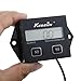 KEDSUM Upgrade Version Hour meter Tachometer 2 & 4 Stroke Small Engine Spark For Boat Outboard Mercury(Battery Replaceable)