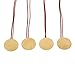 Vktech® 12Pcs 27mm Piezo Discs with Leads Mic Drum Trigger Acoustic Pickup CBG Guitar
