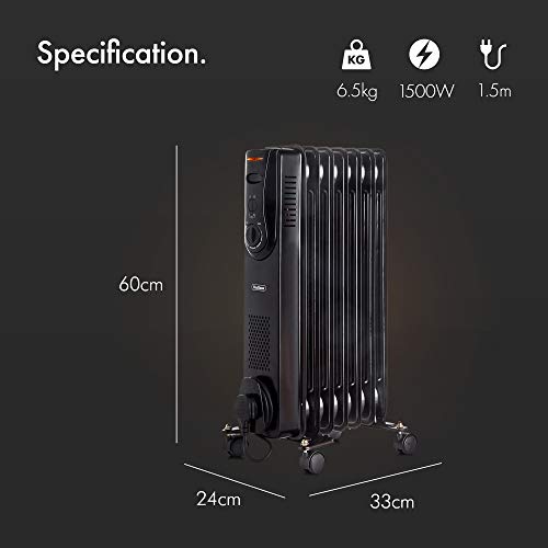 The Best Oil Filled Radiator | List of Top-Rated in UK (2022) jonsguide.org VonHaus Oil Filled Radiator – 1500W/1.5KW – 7 Fin – Freestanding –...