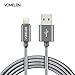 2Pack Apple Lightning to USB Sync & Charging Cable Super Speed Extra Long Nylon Braided USB Cable for iPhone 6, 6 Plus, iPod Touch 5/6, iPad Air and More Apple devices