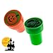 FAVONIR™ Halloween Party Favor Supplies Stuffers 48 PCs Goody Bag Assortment, Flash Lights Self-Ink Stampers, Bendable Characters, Magic Springs. Kids Trick Treat Toys. Reward Prizes, carnival Events