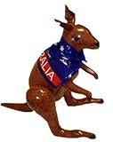 Inflatable Kangaroo - 65cm With Aussie Flag Cape by Henbrandt